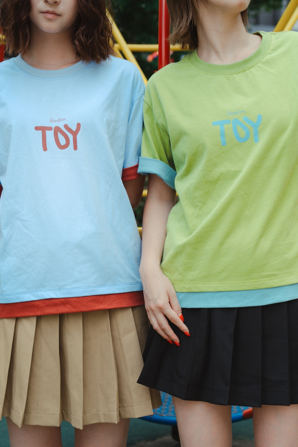 LAYERED HALF TEE
