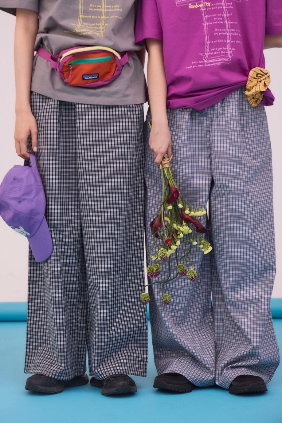 EASY CHECK PANTS